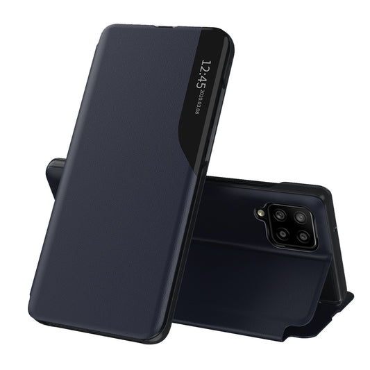 Hülle für Samsung Galaxy A12 Nacho A127 / A12 A125, Techsuit, eFold, Dunkelblau