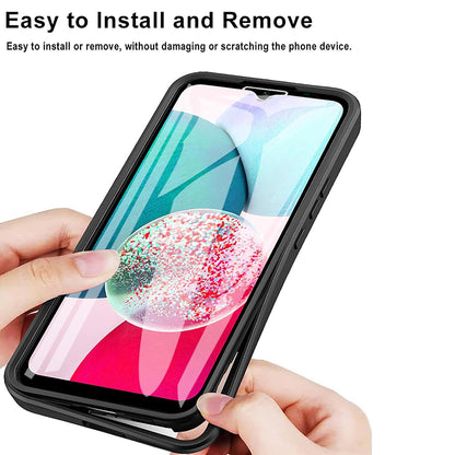Case for Samsung Galaxy A14 A145 / A14 5G A146, Techsuit, ColorVerse 360, Black