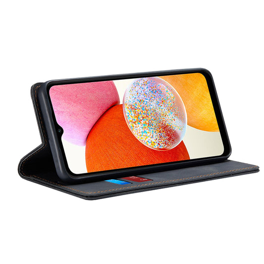 Hülle für Samsung Galaxy A14 A145 / A14 5G A146, Techsuit, Confy, Schwarz