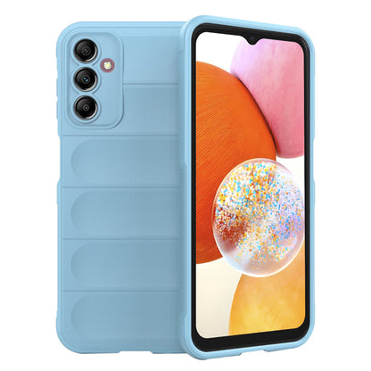 Hülle für Samsung Galaxy A14 A145 / A14 5G A146, Techsuit, Magic Shield, Blau