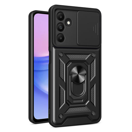 Hülle für Samsung Galaxy A15 5G A156 / A15 A155, Techsuit, CamShield, Schwarz