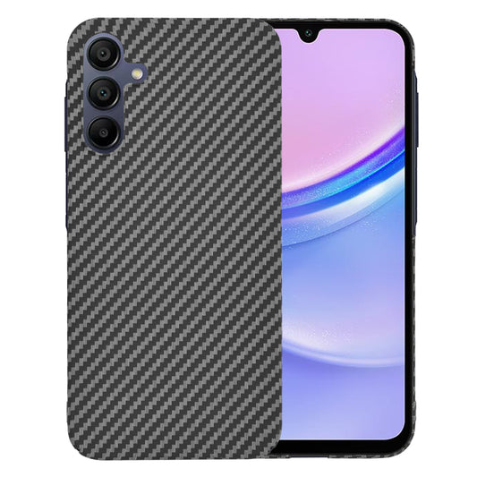 Hülle für Samsung Galaxy A15 5G A156 / A15 A155, Techsuit, Carbonite FiberShell, Schwarz