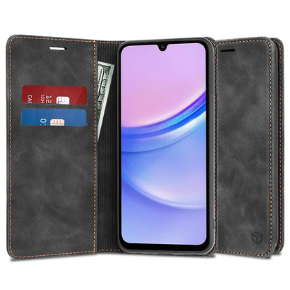 Hülle für Samsung Galaxy A15 5G A156 / A15 A155, Techsuit, Confy, Schwarz
