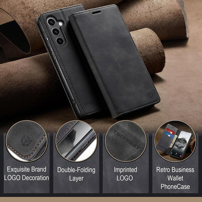 Hülle für Samsung Galaxy A15 5G A156 / A15 A155, Techsuit, Confy, Schwarz
