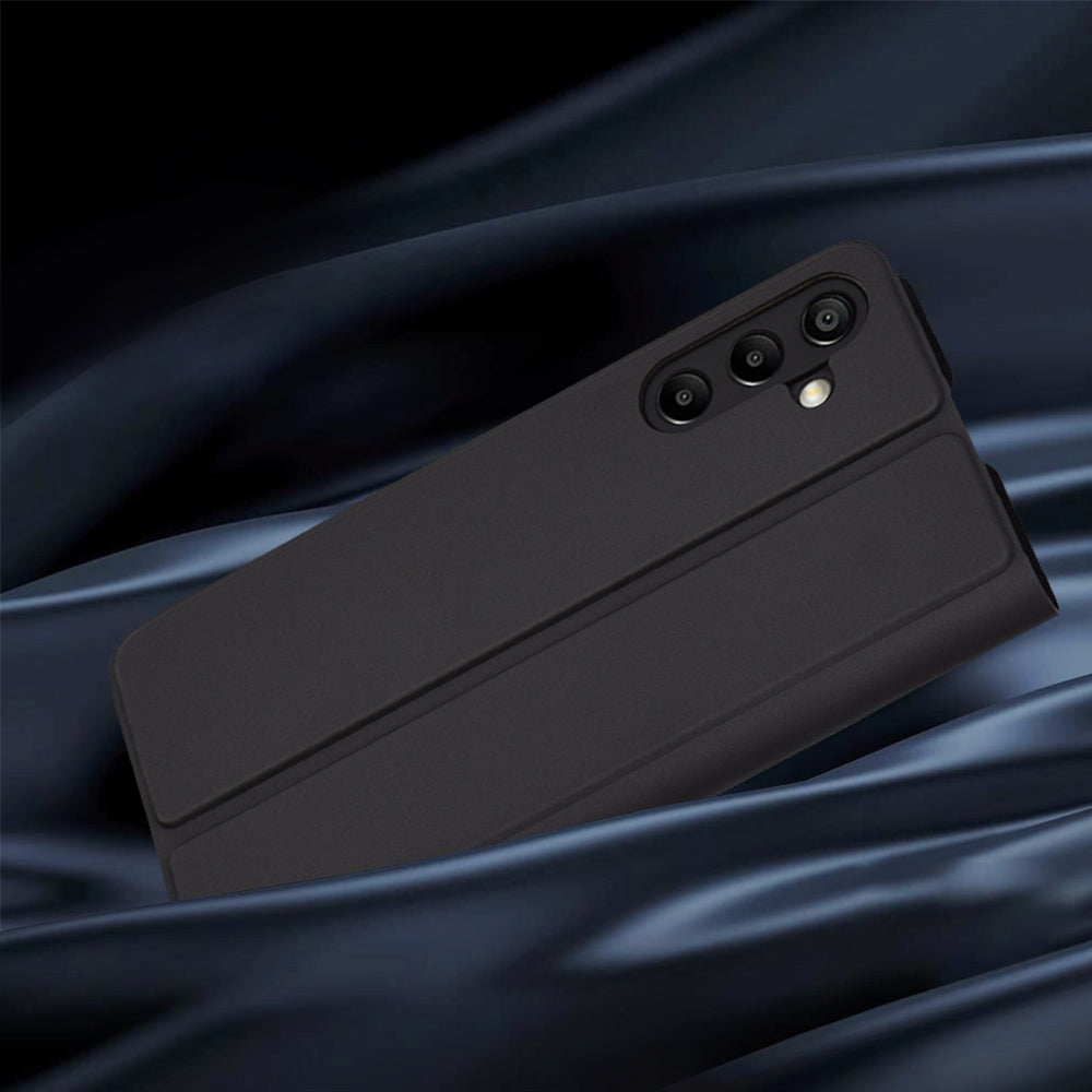 Hülle für Samsung Galaxy A15 5G A156 / A15 A155, Techsuit, Magskin Book, Schwarz