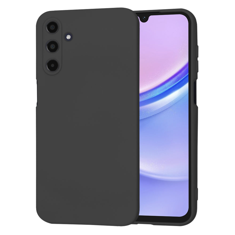 Hülle für Samsung Galaxy A15 5G A156 / A15 A155, Techsuit, SoftFlex, Schwarz
