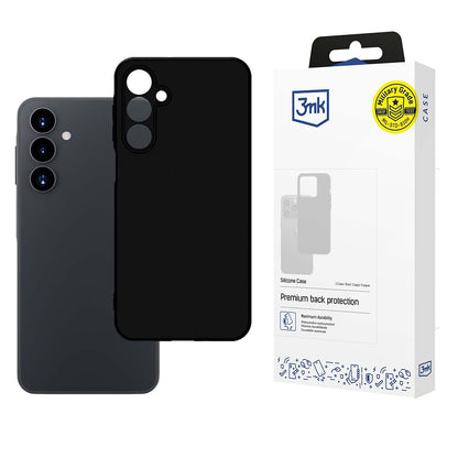 Hülle für Samsung Galaxy A16 5G A166 / A16 4G A165, 3MK, Silikon, Schwarz