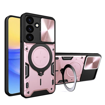 Hülle für Samsung Galaxy A16 5G A166 / A16 4G A165, Techsuit, CamGuard Pro, Roségold