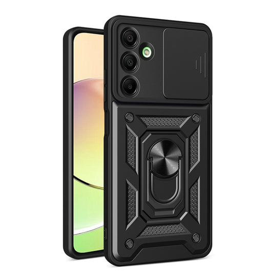 Hülle für Samsung Galaxy A16 5G A166 / A16 4G A165, Techsuit, CamShield, Schwarz