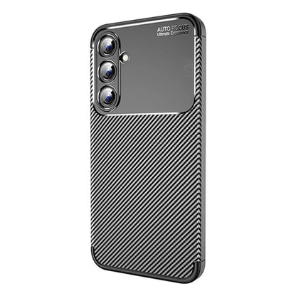 Hülle für Samsung Galaxy A16 5G A166 / A16 4G A165, Techsuit, CarbonFiber, Schwarz