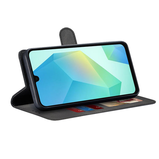 Hülle für Samsung Galaxy A16 5G A166 / A16 4G A165, Techsuit, Diary Book, Schwarz