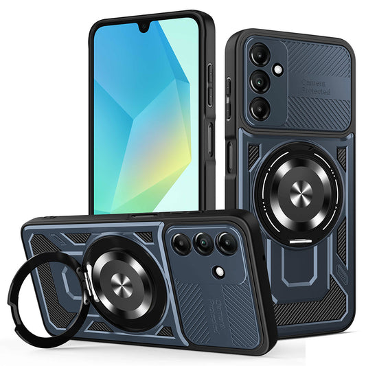 Hülle für Samsung Galaxy A16 5G A166 / A16 4G A165, Techsuit, RuggedCam, Blau