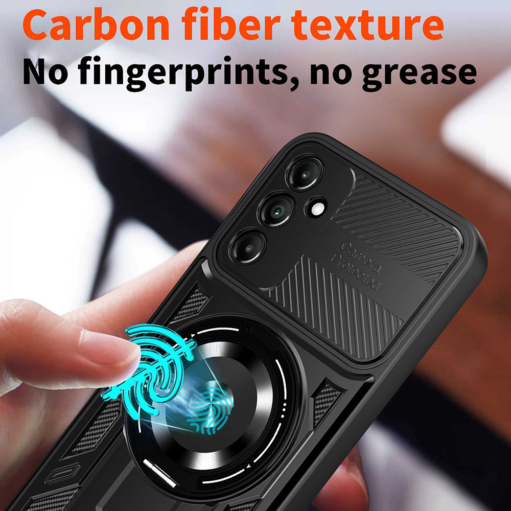 Hülle für Samsung Galaxy A16 5G A166 / A16 4G A165, Techsuit, RuggedCam, Grau