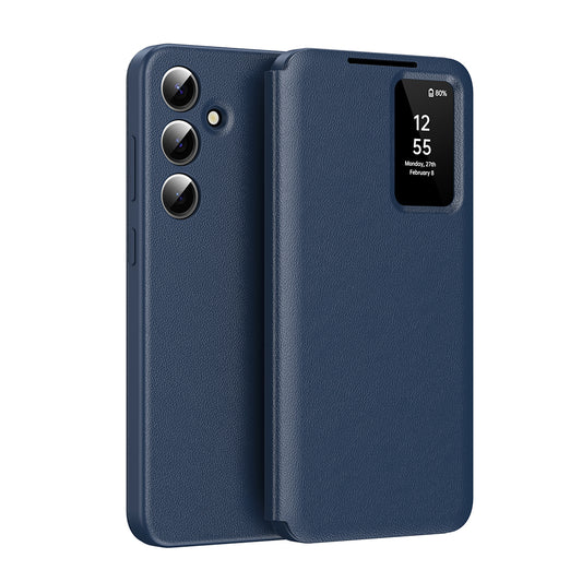 Hülle für Samsung Galaxy A16 5G A166 / A16 4G A165, Techsuit, SmartView, Blau