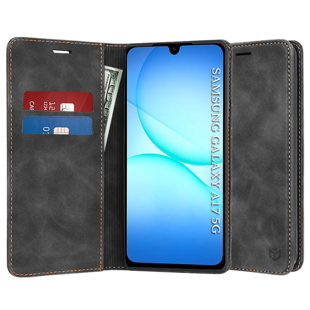 Hülle für Samsung Galaxy A17 4G / A17 5G, Techsuit, Confy, Schwarz