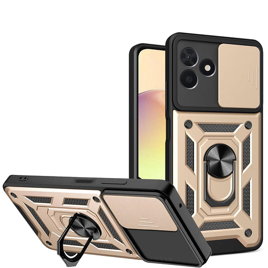 Hülle für Samsung Galaxy A17 5G, Techsuit, CamShield, Gold