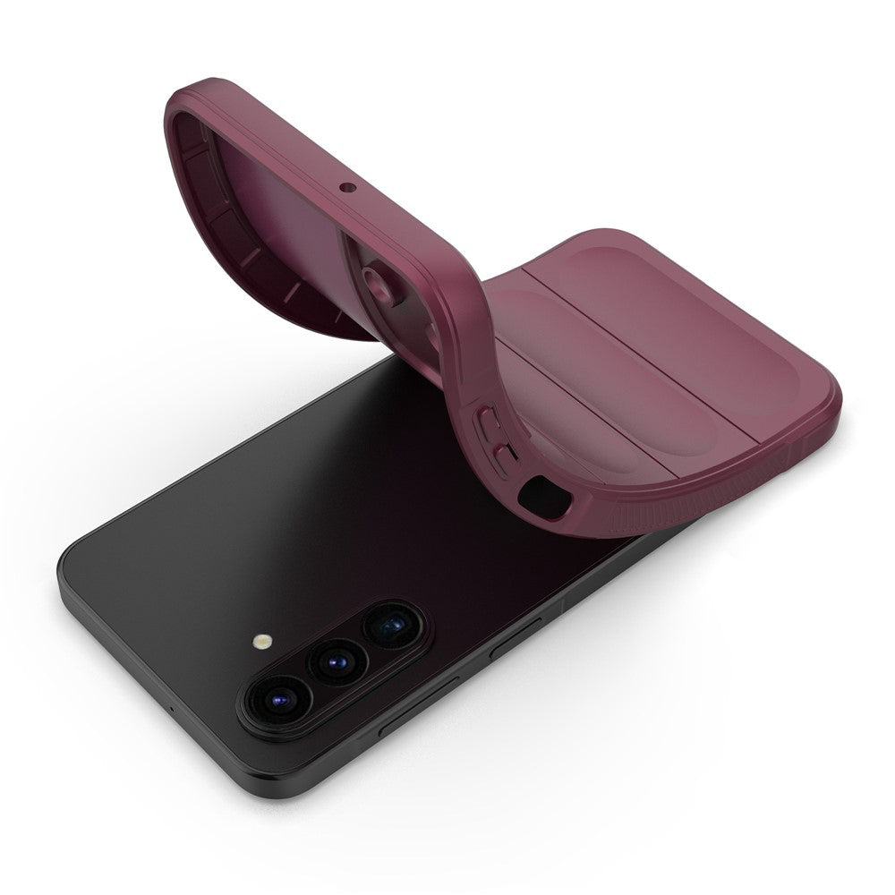 Case for Samsung Galaxy A17 5G, Techsuit, Magic Shield, Burgundy