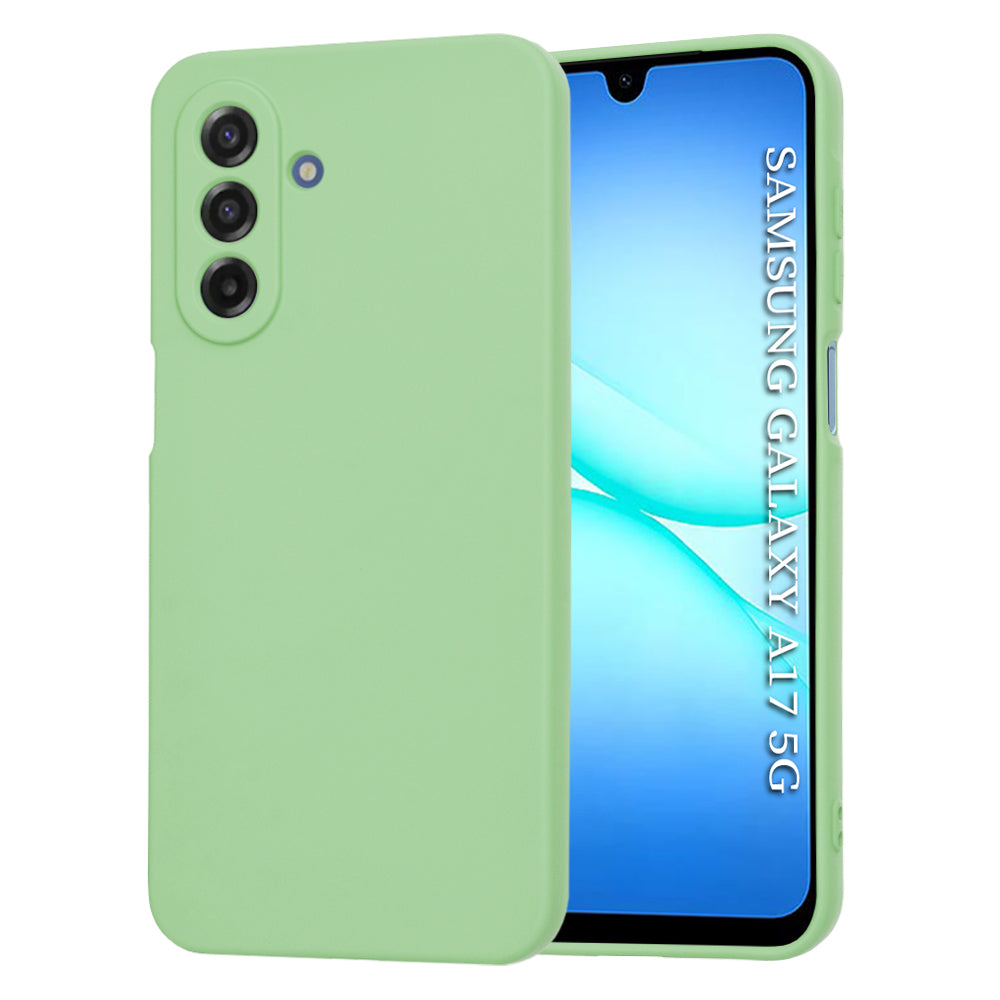 Hülle für Samsung Galaxy A17 5G, Techsuit, SoftFlex, Hellgrün
