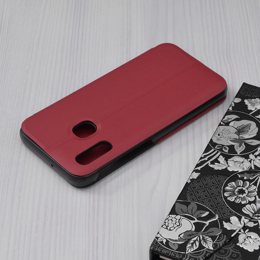 Hülle für Samsung Galaxy A20e A202, Techsuit, eFold, Rot