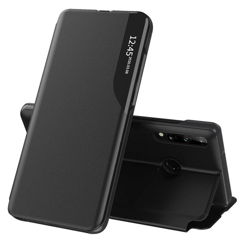 Hülle für Samsung Galaxy A20s A207, Techsuit, eFold, Schwarz