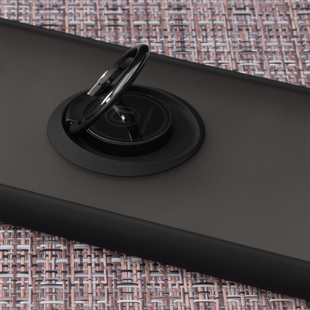 Hülle für Samsung Galaxy A22 5G A226, Techsuit, Glinth, Schwarz