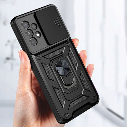 Hülle für Samsung Galaxy A23 5G A236 / A23 A235, Techsuit, CamShield, Schwarz