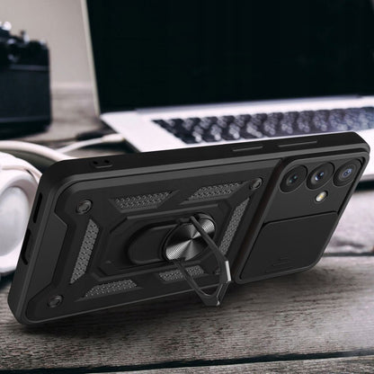 Hülle für Samsung Galaxy A24 4G A245, Techsuit, CamShield, Schwarz