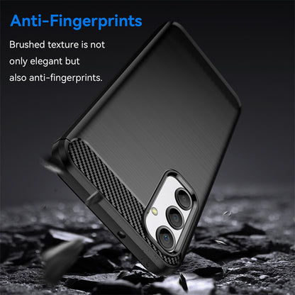 Hülle für Samsung Galaxy A24 4G A245, Techsuit, Carbon, Schwarz