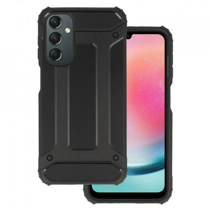 Hülle für Samsung Galaxy A25 A256, Techsuit, Hybrid Armor, Schwarz