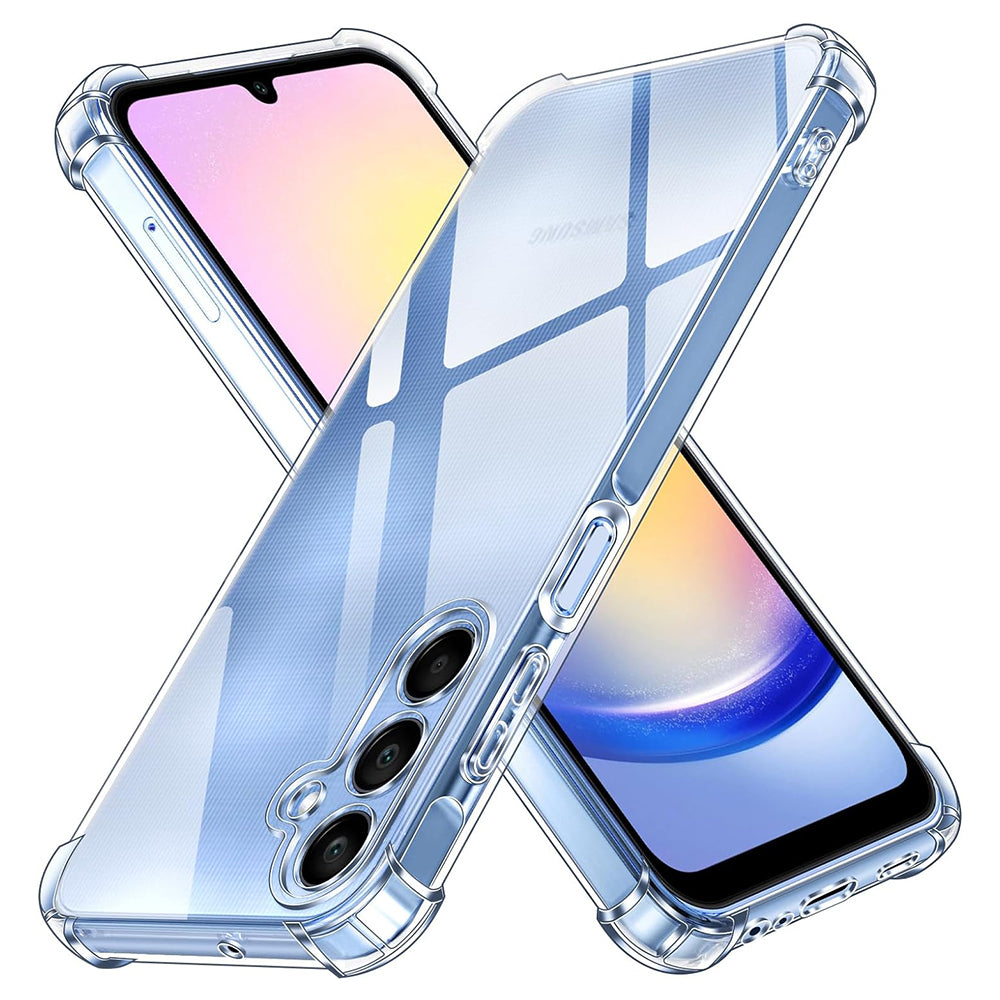 Hülle für Samsung Galaxy A25 A256, Techsuit, stoßfest klar, transparent