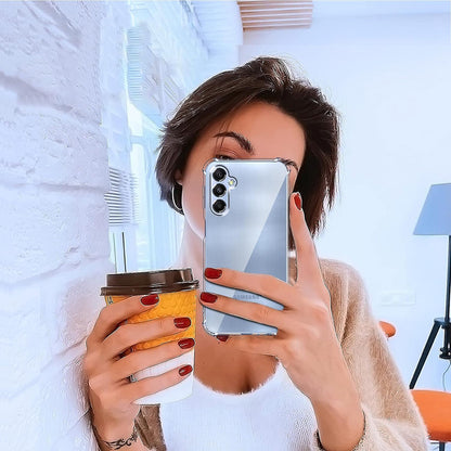 Hülle für Samsung Galaxy A25 A256, Techsuit, stoßfest klar, transparent
