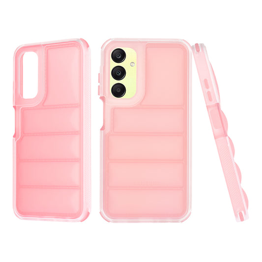 Hülle für Samsung Galaxy A25 A256, Techsuit, Wave Shield, Rosa