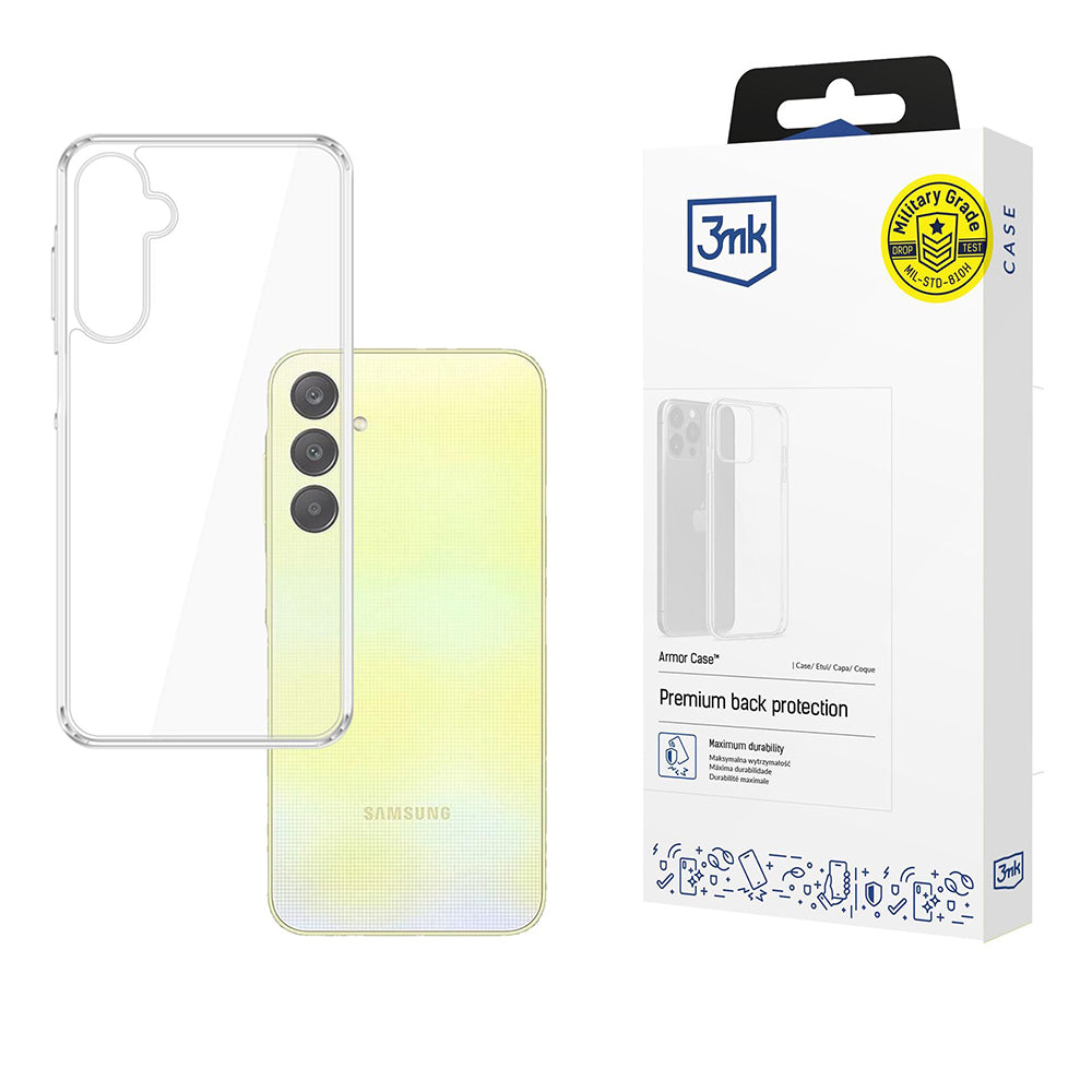 Hülle für Samsung Galaxy A26 A266, 3MK, Armor, Transparent