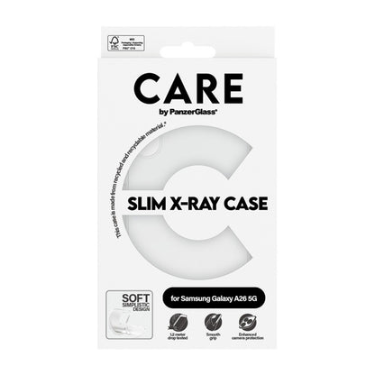 Case for Samsung Galaxy A26 A266, PanzerGlass, Fashionable Care, Transparent