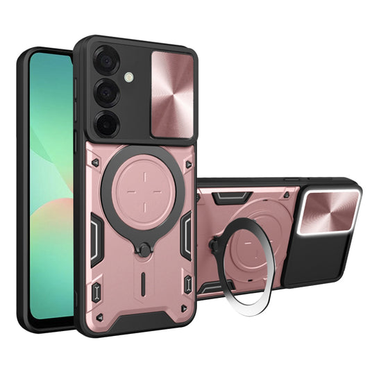 Hülle für Samsung Galaxy A26 A266, Techsuit, CamGuard Pro, Roségold