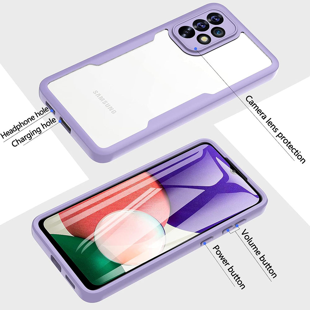Hülle für Samsung Galaxy A26 A266, Techsuit, ColorVerse 360, Lila