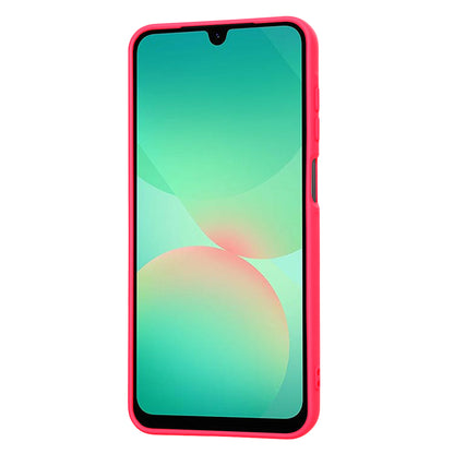 Hülle für Samsung Galaxy A26 A266, Techsuit, SoftFlex, Dunkelrosa