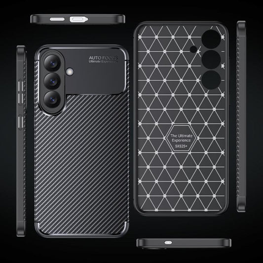 Hülle für Samsung Galaxy A27 5G, Techsuit, CarbonFiber, Schwarz