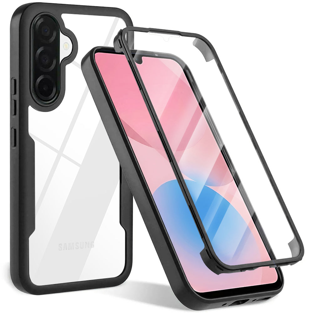 Hülle für Samsung Galaxy A27 5G, Techsuit, ColorVerse 360, Schwarz