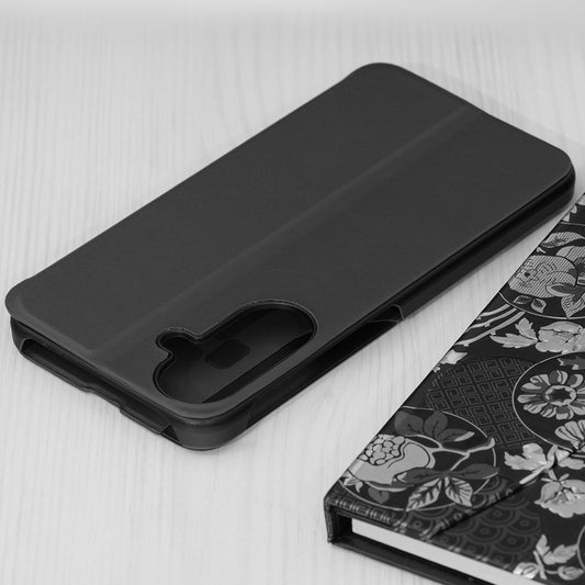 Hülle für Samsung Galaxy A27 5G, Techsuit, eFold New Model, Schwarz