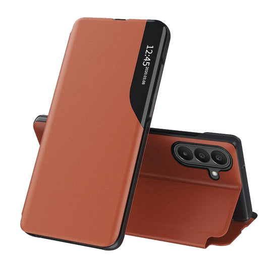 Hülle für Samsung Galaxy A27 5G, Techsuit, eFold New Model, Orange