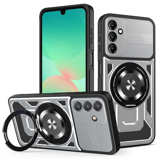 Hülle für Samsung Galaxy A27 5G, Techsuit, RuggedCam, Grau