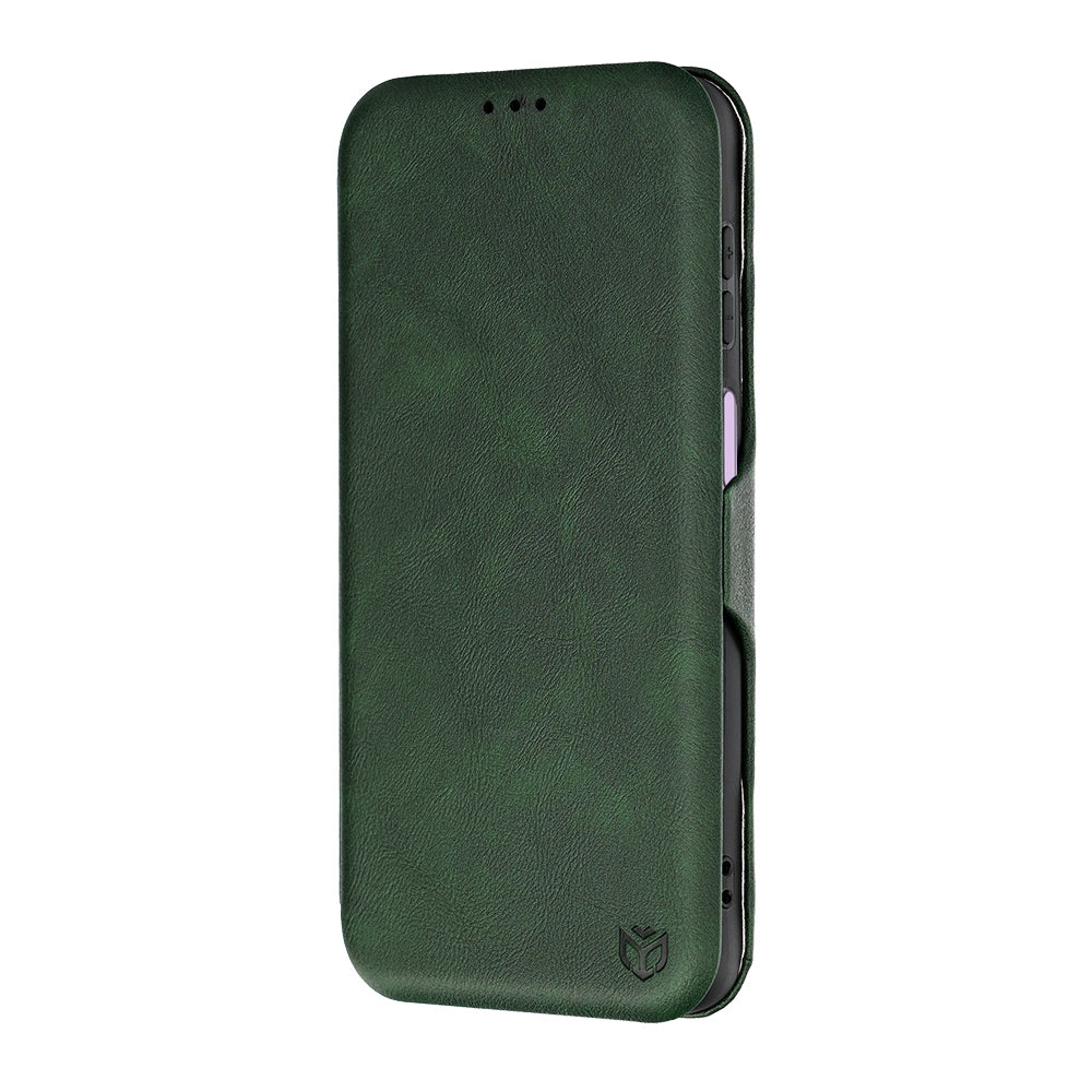 Hülle für Samsung Galaxy A27 5G, Techsuit, Safe Wallet Plus, Grün