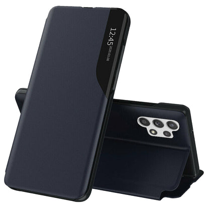 Hülle für Samsung Galaxy A32 A325, Techsuit, eFold, Dunkelblau