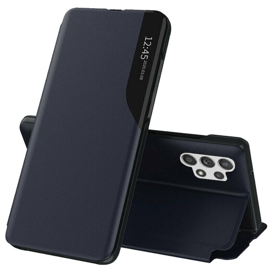 Hülle für Samsung Galaxy A32 A325, Techsuit, eFold, Dunkelblau