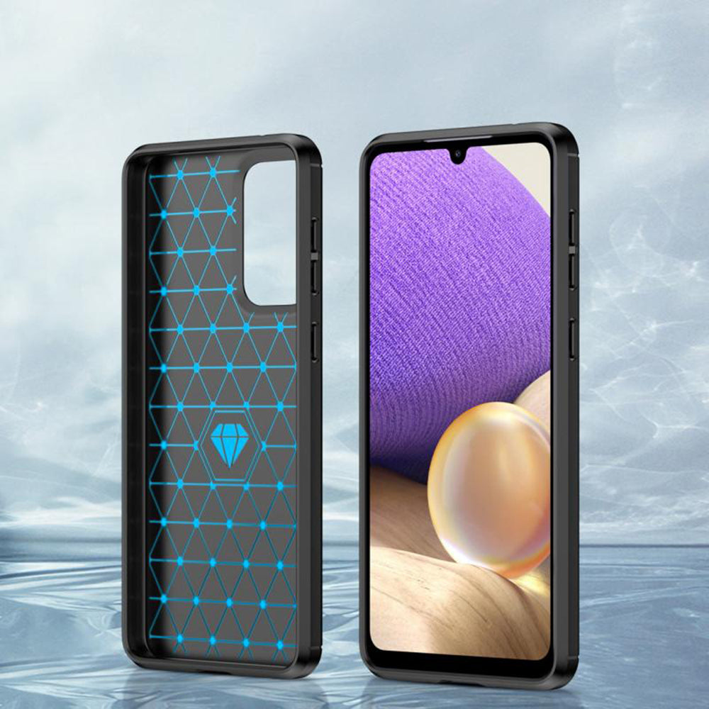 Hülle für Samsung Galaxy A33 5G A336, Techsuit, Carbon, Schwarz