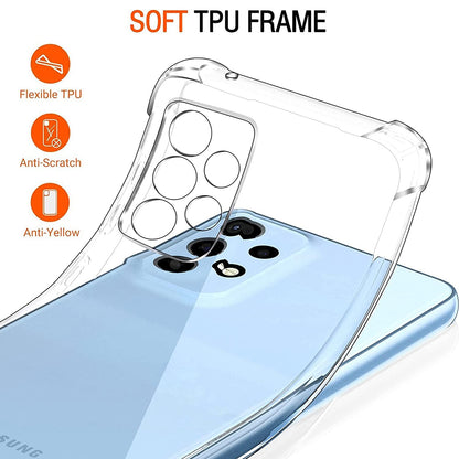 Hülle für Samsung Galaxy A33 5G A336, Techsuit, stoßfest klar, transparent