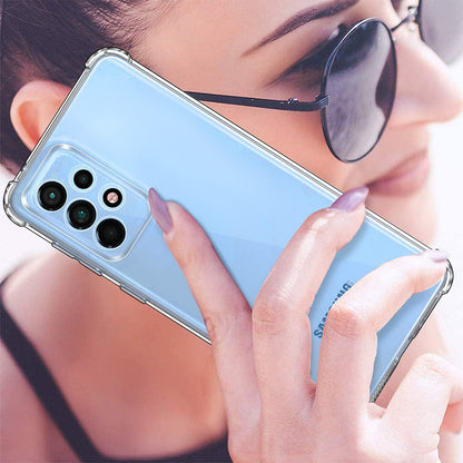 Hülle für Samsung Galaxy A33 5G A336, Techsuit, stoßfest klar, transparent