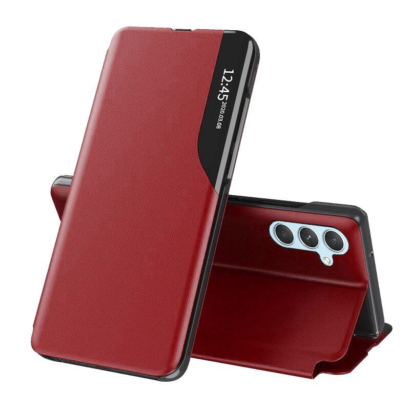 Hülle für Samsung Galaxy A34 A346, Techsuit, eFold, Rot
