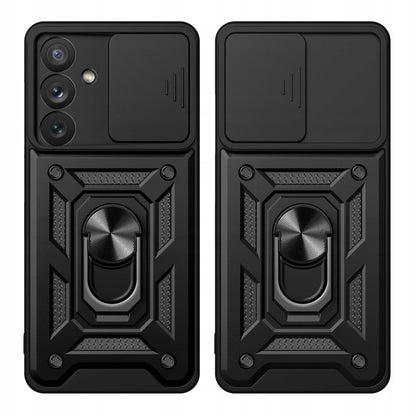 Hülle für Samsung Galaxy A35 5G A356, Techsuit, CamShield, Schwarz